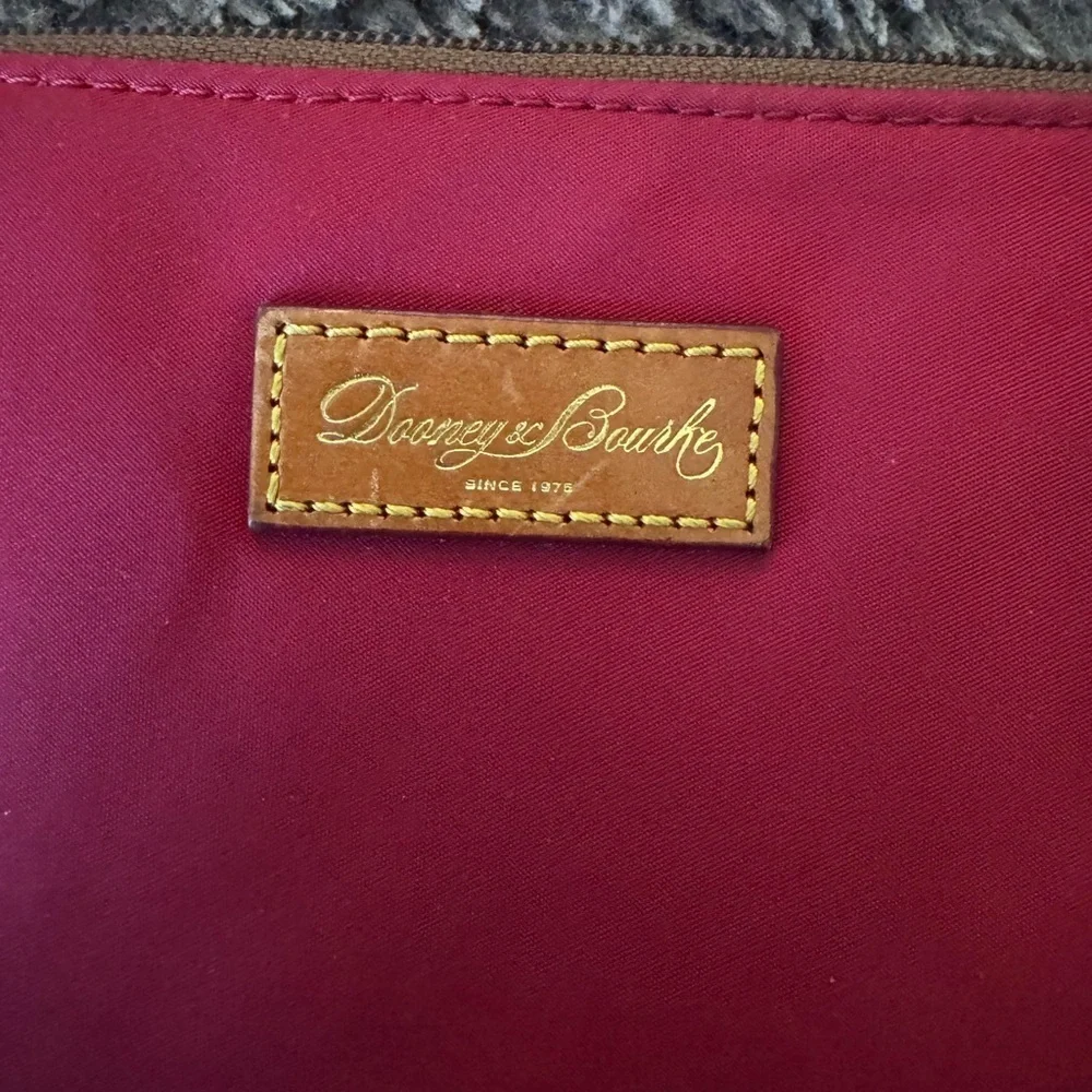 DOONEY & BOURKE Vintage Nylon Zip Around Wallet